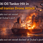 Drone attack on a Kuwaiti oil tanker