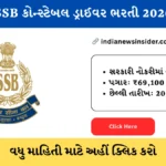 SSB Constable Driver Recruitment 2026 indianewsinsider.com indianewsinsider