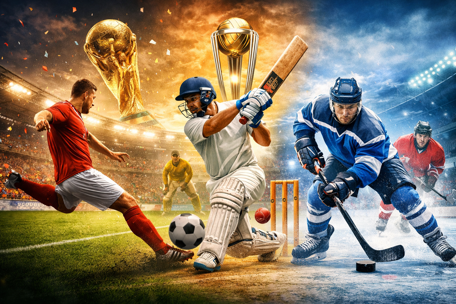 The World of Sport: A Comprehensive Guide to Football, Cricket,…