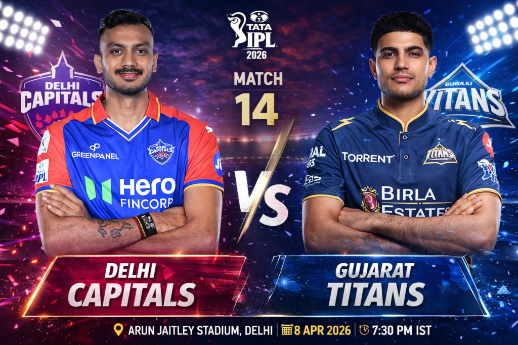 DC vs GT IPL 2026 Match Preview