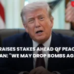 Trump raises stakes ahead of peace talks with Iran