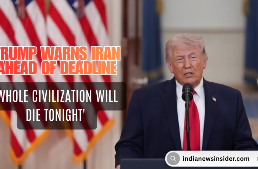 Trump Warns ‘Whole Civilization Will Die Tonight’ Ahead of Iran Deadline
