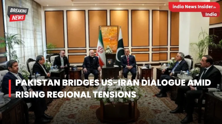 Pakistan Bridges US-Iran Dialogue Amid Rising Regional Tensions