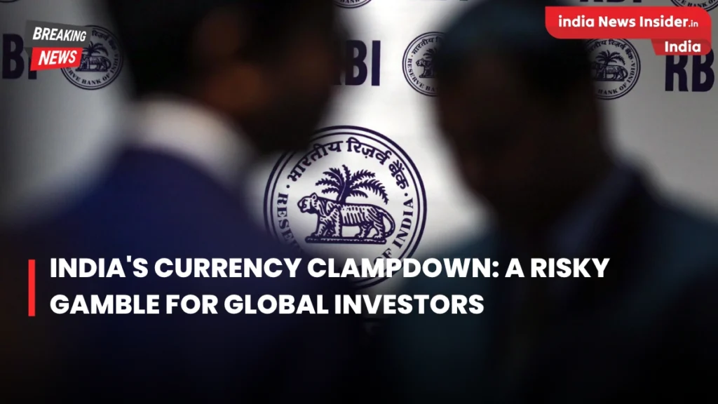 India's currency clampdown