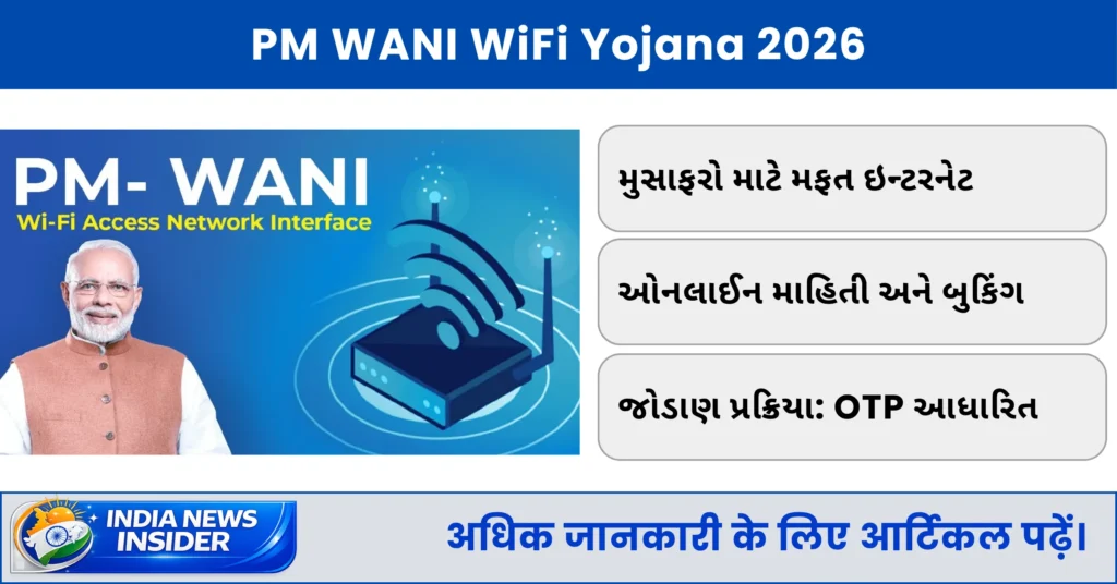 PM WANI WIFI Yojana