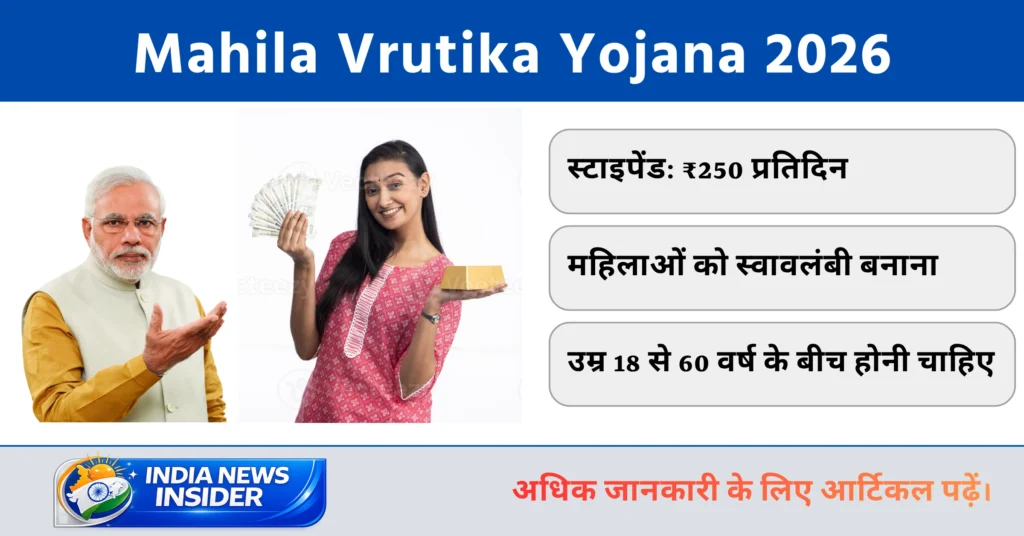 Mahila Vrutika Yojana
indianewsinsider.com indianewsinsider
